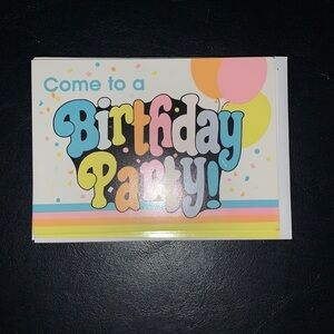 Iconic 80’s Birthday Invites